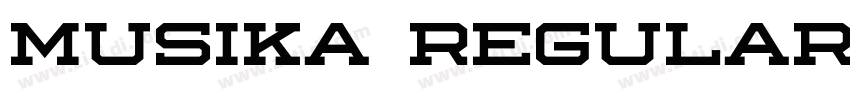 Musika Regular字体转换
